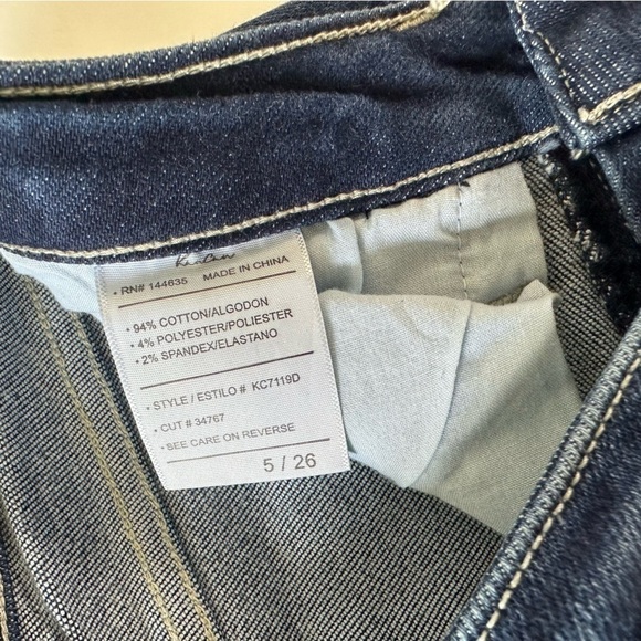 Kancan Jeans Womens 26 5 High Rise Dana Raw Hem Skinny Stretch Jeans - Picture 4 of 6